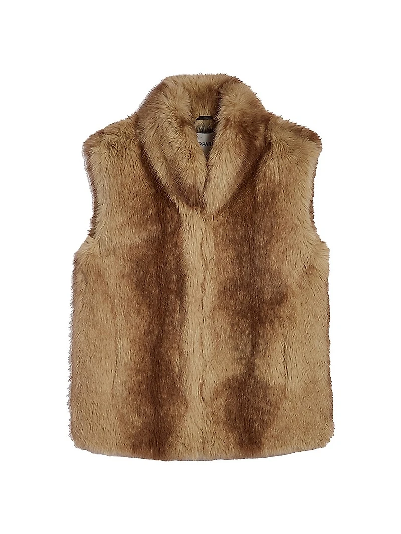 Laila Faux Fur Vest
