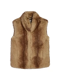 Laila Faux Fur Vest