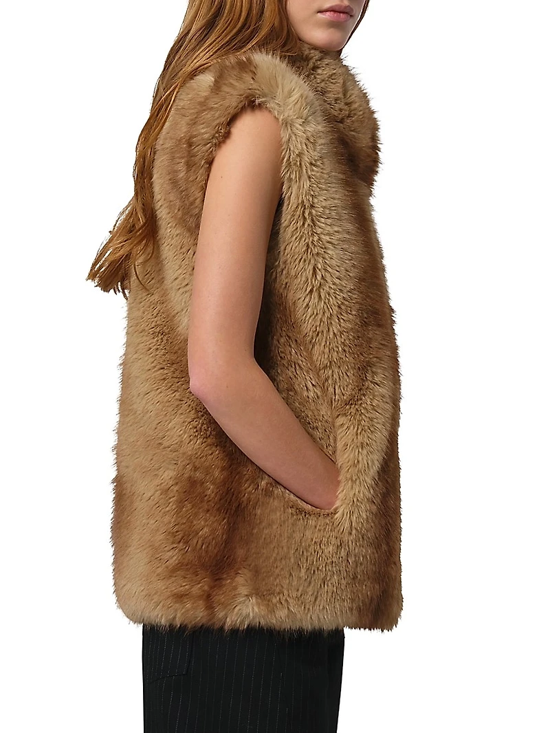 Laila Faux Fur Vest