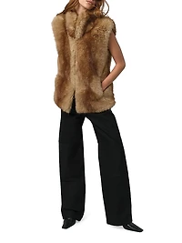 Laila Faux Fur Vest