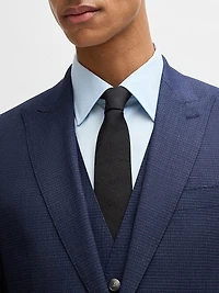 Regular-Fit Three-Piece Suit Stretch Wool