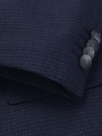 Regular-Fit Three-Piece Suit Stretch Wool