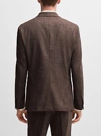 Two-Piece Suit Patterned Tweed