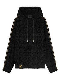 Cotton Terry Logo Hoodie