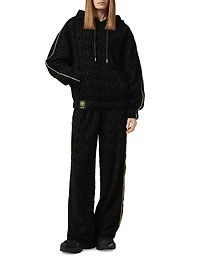 Cotton Terry Logo Hoodie