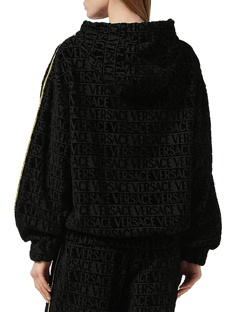 Cotton Terry Logo Hoodie