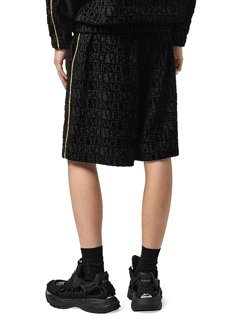 Cotton Terry Logo Shorts