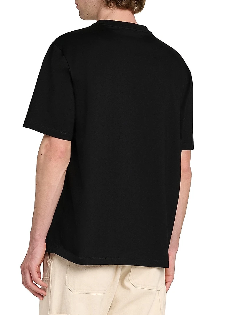 Medusa Rock Print Cotton T-Shirt