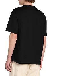 Medusa Rock Print Cotton T-Shirt