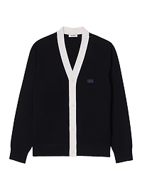 Cardigan with Patches