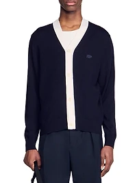 Cardigan with Patches