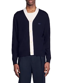 Cardigan with Patches