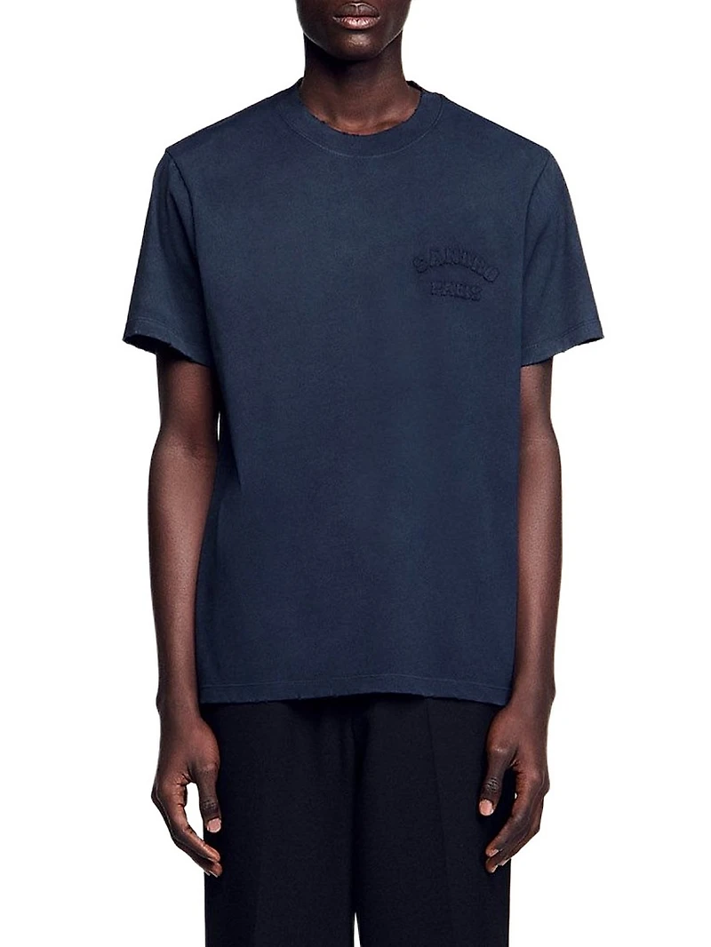 Worn-Effect T-Shirt