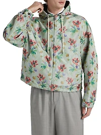 Floral Hooded Jacket