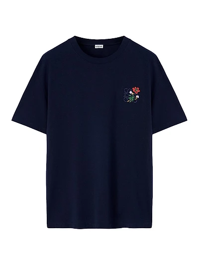 Floral Embroidered T-Shirt
