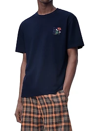 Floral Embroidered T-Shirt
