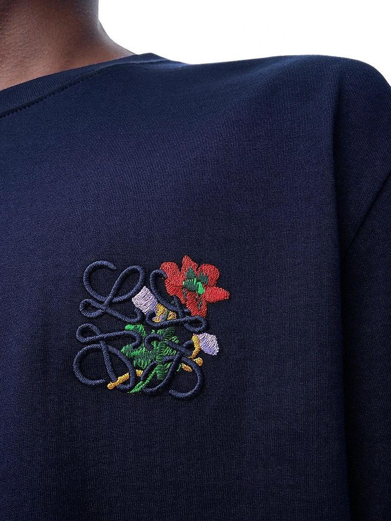 Floral Embroidered T-Shirt