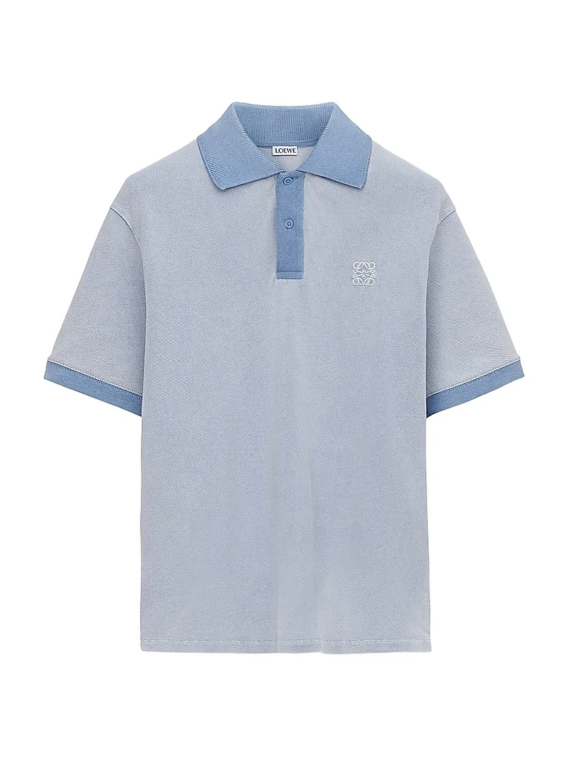 Logo Polo Cotton T-Shirt