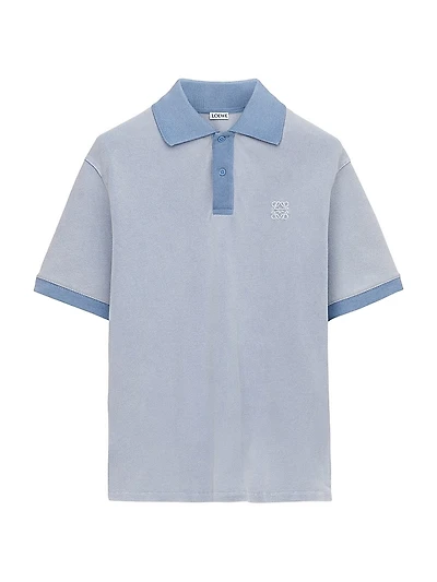Logo Polo Cotton T-Shirt