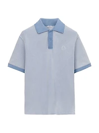 Logo Polo Cotton T-Shirt