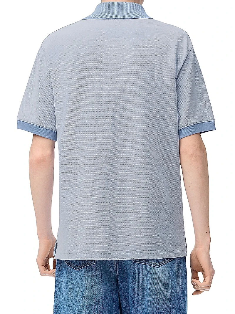 Logo Polo Cotton T-Shirt
