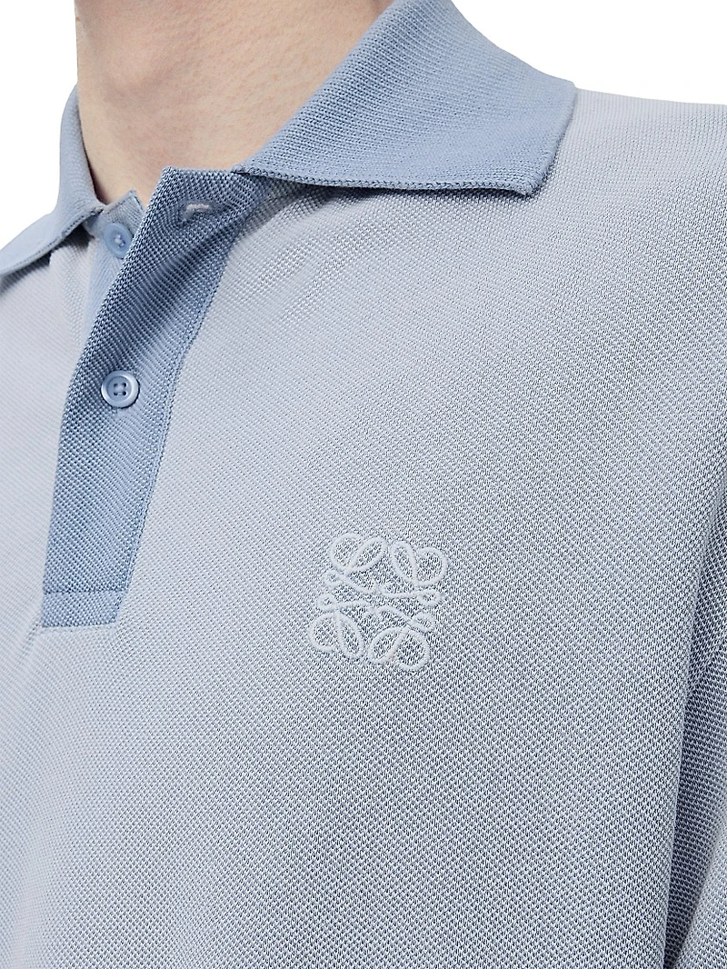 Logo Polo Cotton T-Shirt