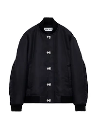 Drop-Shoulder Bomber Jacket