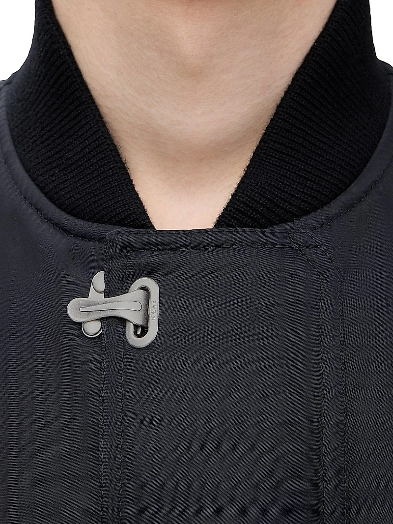 Drop-Shoulder Bomber Jacket