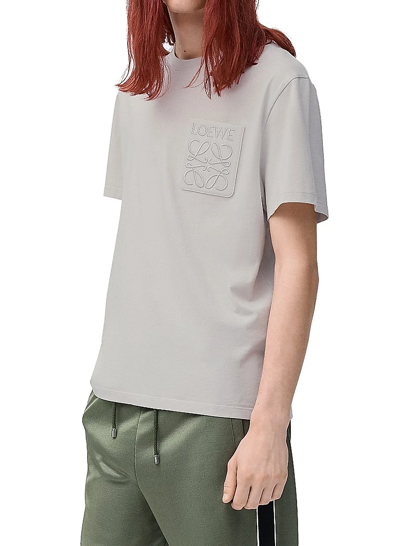 Anagram Pocket Cotton T-Shirt