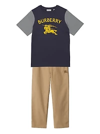 Little Boy's & Equestrian Knight Design T-Shirt