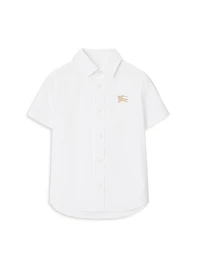 Baby Boy's, Little Boy's & Stretch Cotton Short-Sleeve Shirt