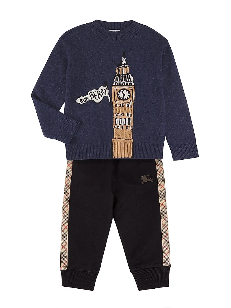 Little Kid's & Big Ben Wool Sweater