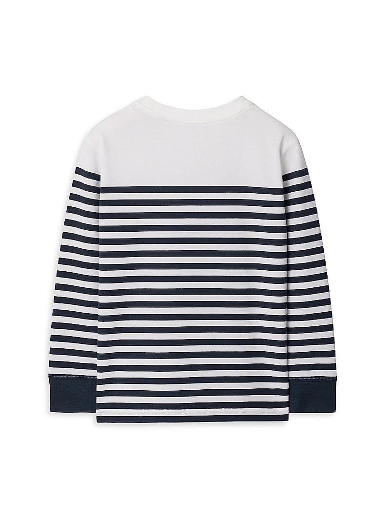 Little Boy's & Striped Long-Sleeve T-Shirt