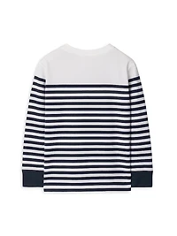 Little Boy's & Striped Long-Sleeve T-Shirt