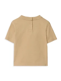 Baby's, Little Boy's & EKD Check Cotton T-Shirt