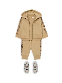 Baby's, Little Boy's & EKD Zip-Up Hoodie