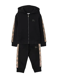 Baby Boy's, Little Boy's & EKD Check Joggers