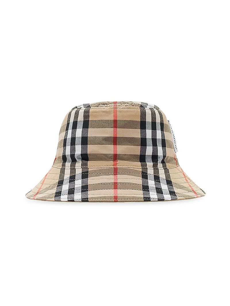 Baby's & Little Kid's Reversible Canvas Bucket Hat