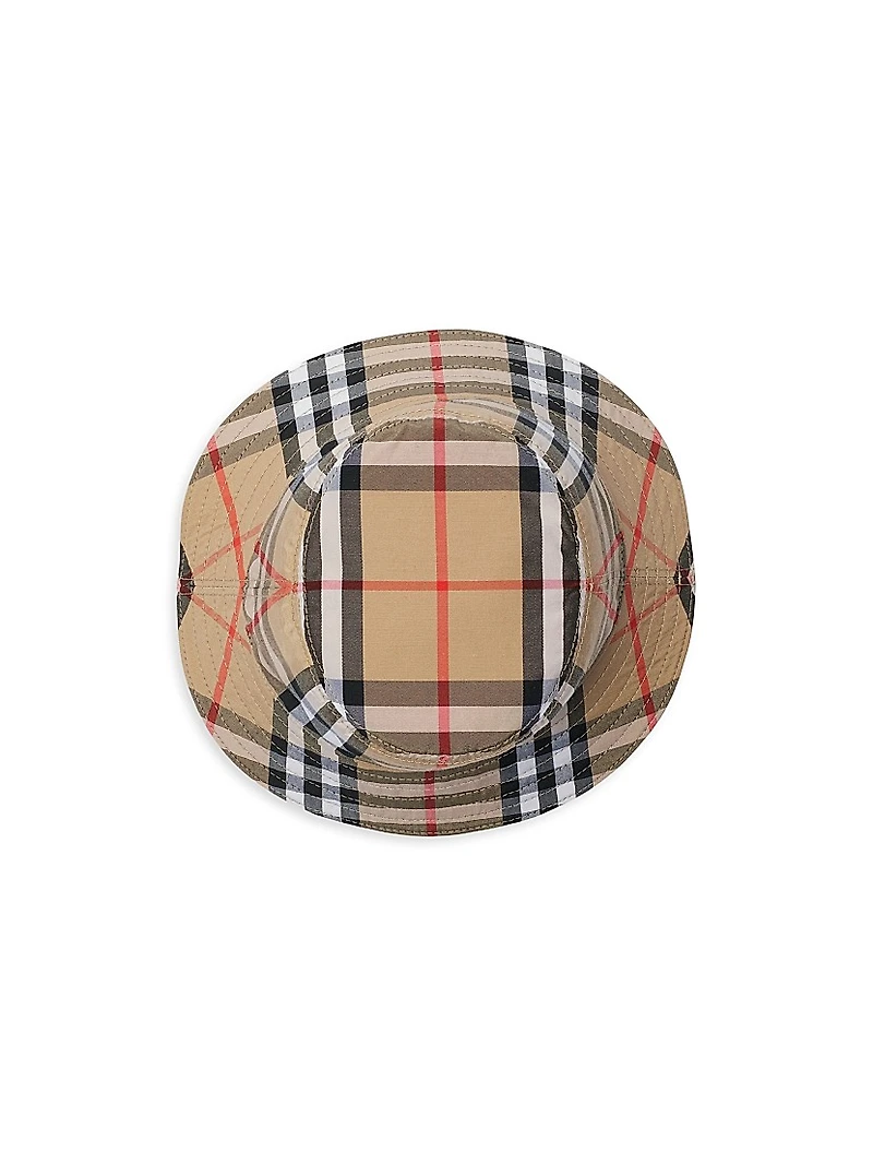 Baby's & Little Kid's Reversible Canvas Bucket Hat
