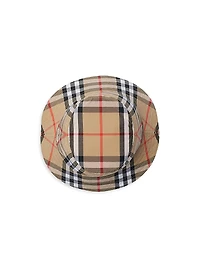 Baby's & Little Kid's Reversible Canvas Bucket Hat