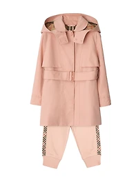 Baby Girl's, Little Girl's & EKD Check Joggers