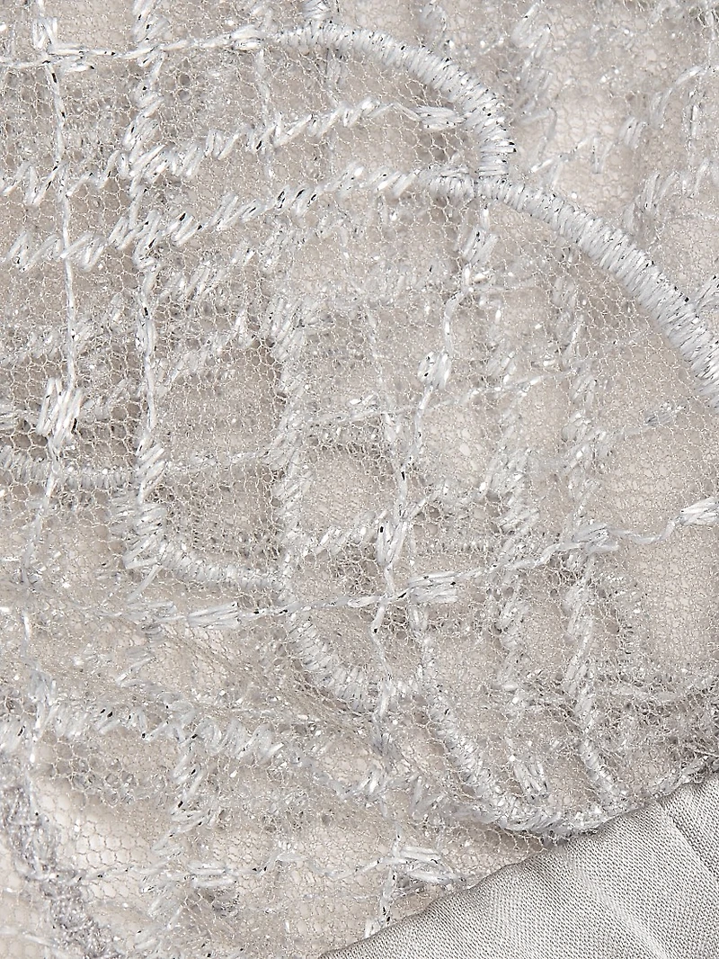 A Pois Embroidered Soft Bra