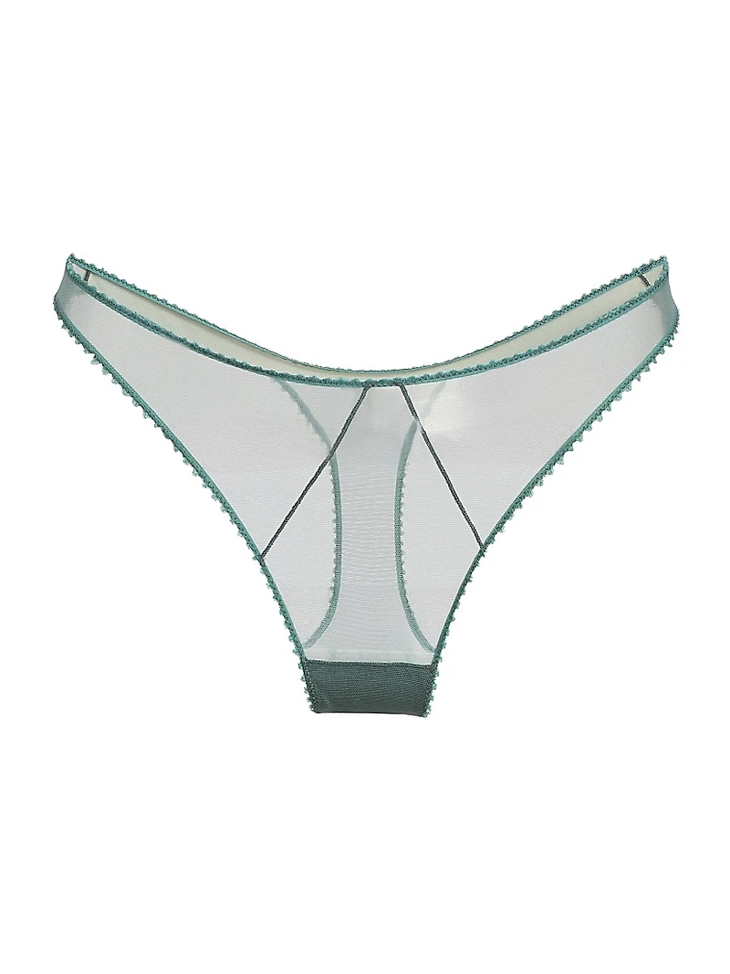 Perle Sheer Thong