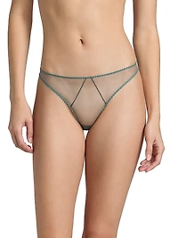 Perle Sheer Thong