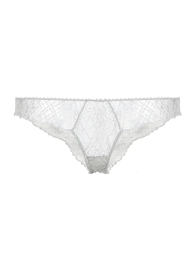 A Pois Embroidered Cheeky Brief