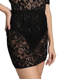 Sophie Stretch Lace Skirt