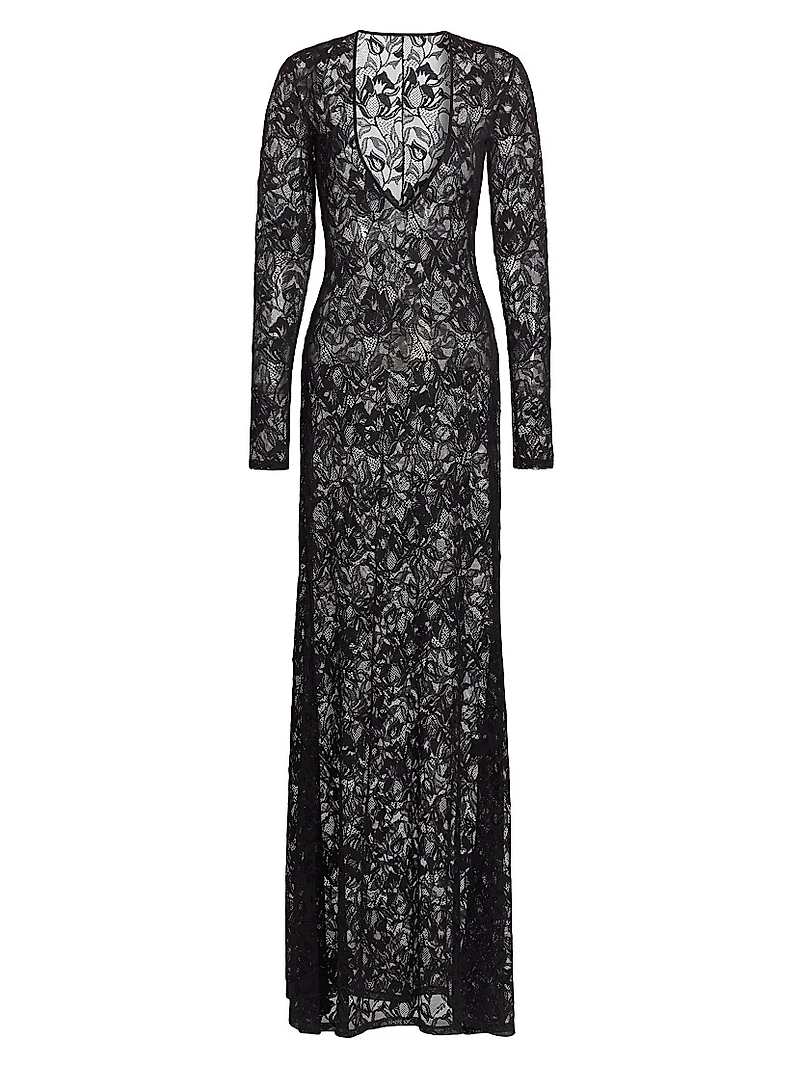 Sophie Stretch Lace Maxi Dress