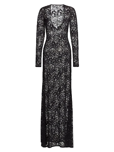 Sophie Stretch Lace Maxi Dress
