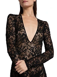 Sophie Stretch Lace Maxi Dress