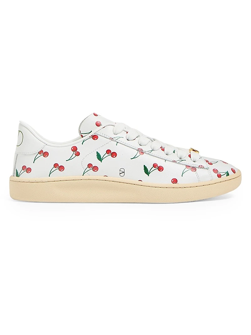 Royco Sneakers Nappa Calfskin with Cherryfic Pattern